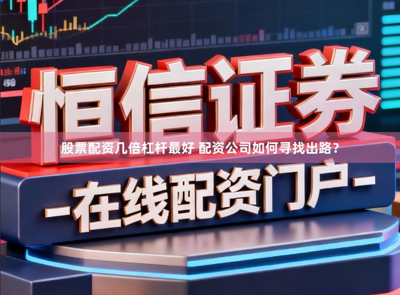 股票配资几倍杠杆最好 配资公司如何寻找出路？
